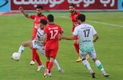 شکست پرسپولیس در نیمه نخست 