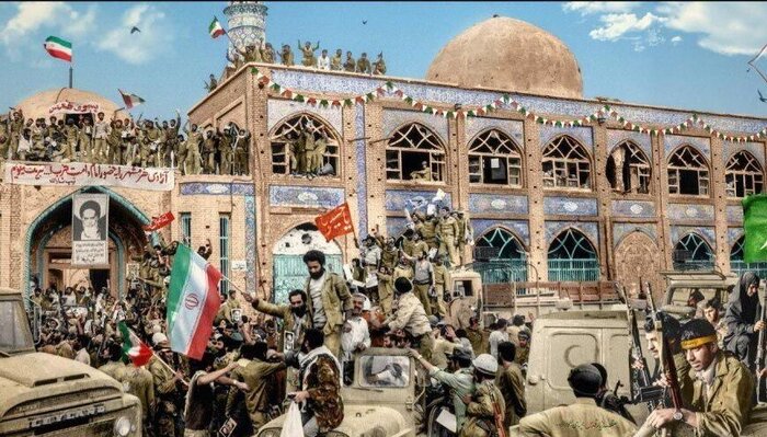آزادسازی خرمشهر نتیجه همدلی ملت غیور ایران از مهین اسلامی بود