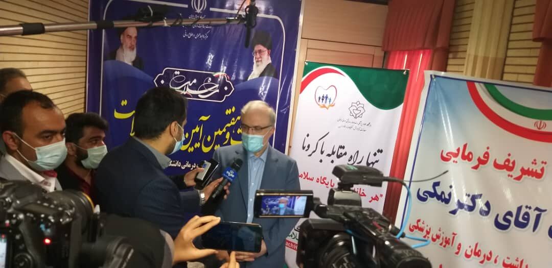 وزیر بهداشت: مرگ ومیر ناشی از کرونا در خوزستان کمتر از نصف پیک قبل بود