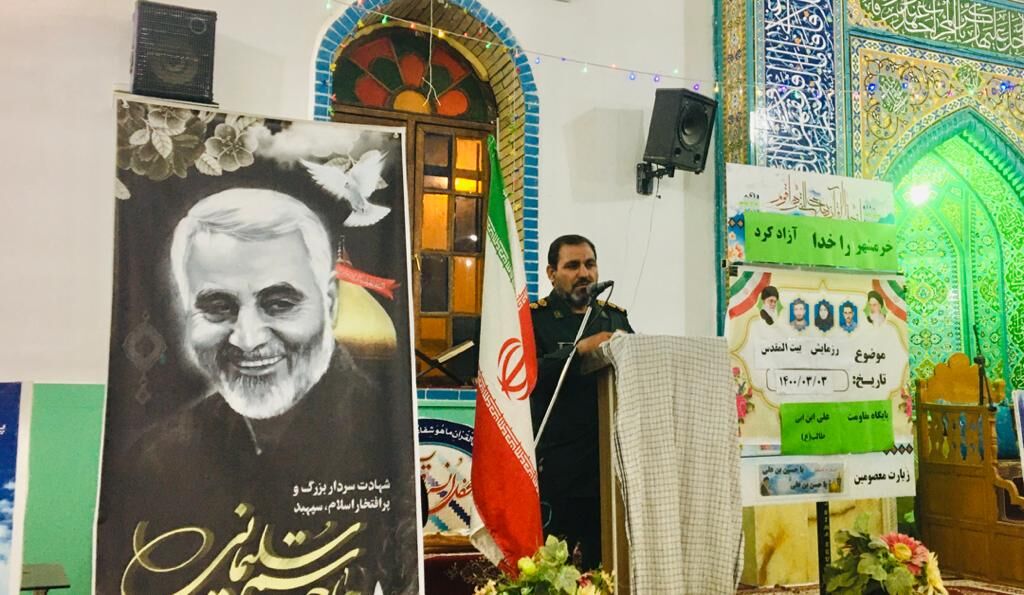 فرمانده سپاه دیر: انجام وظیفه در قبال شهدا، شرکت در انتخابات است