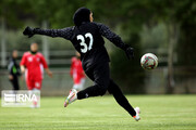 Football féminin : le match de l'équipe nationale contre Les moins de 20 ans d’Iran