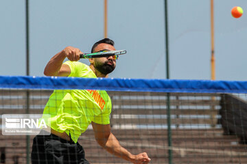 Beach tennis competitions begins in northern Iran