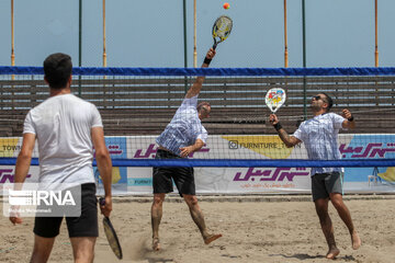 Beach tennis competitions begins in northern Iran