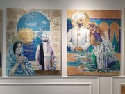 Exposición de pinturas de artistas iraníes en España