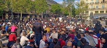 اعتراض در پاریس برای برخورداری از حق مسکن و کاهش اجاره‌بها