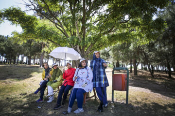 Tournement de golf féminin en Iran 