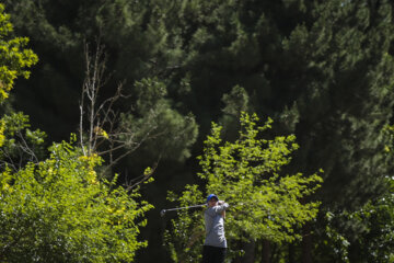 Tournement de golf féminin en Iran 