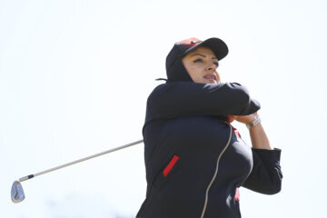 Tournement de golf féminin en Iran 