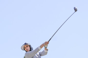 Tournement de golf féminin en Iran 