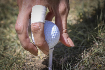 Tournement de golf féminin en Iran 