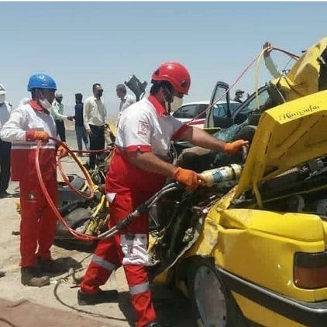 سانحه رانندگی در محور جیرفت - بم یک فوتی برجاگذاشت
