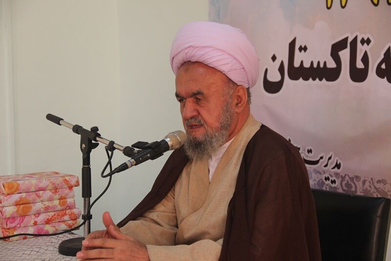 مراسم شهادت امام جعفر صادق (ع) در تاکستان برگزار شد