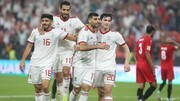 رئیسی و همتی پیروزی تیم ملی فوتبال ایران را تبریک گفتند