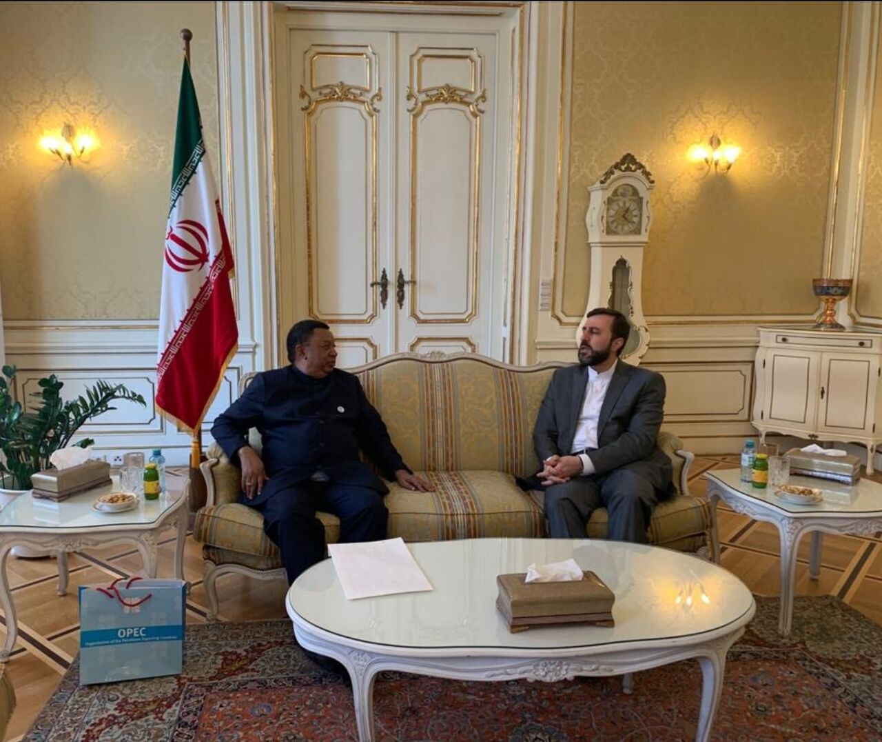 دیدار سفیر ایران با دبیرکل اوپک