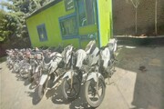 شبکه حرفه‌ای سرقت موتورسیکلت در بوکان متلاشی شد
