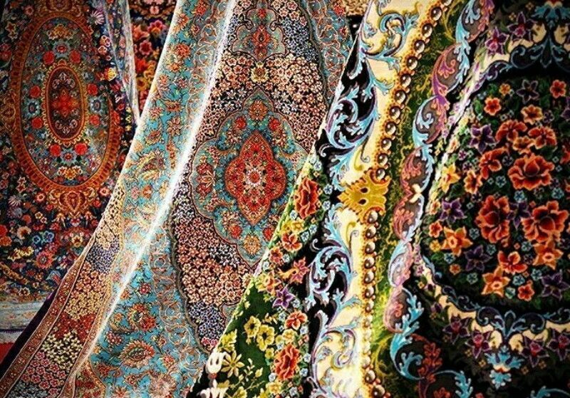 Tapis iranien tissé à la main enregistré par l'OMPI