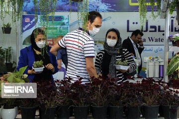 Le 15ème salon spécialisé des fleurs et des plantes à Tabriz