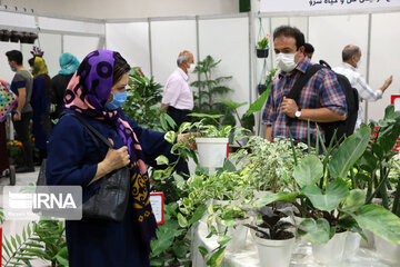 Le 15ème salon spécialisé des fleurs et des plantes à Tabriz