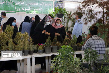 Le 15ème salon spécialisé des fleurs et des plantes à Tabriz