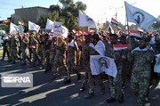 رژه حشدالشعبی عراق در روزهای تاسیس آن برگزار می شود