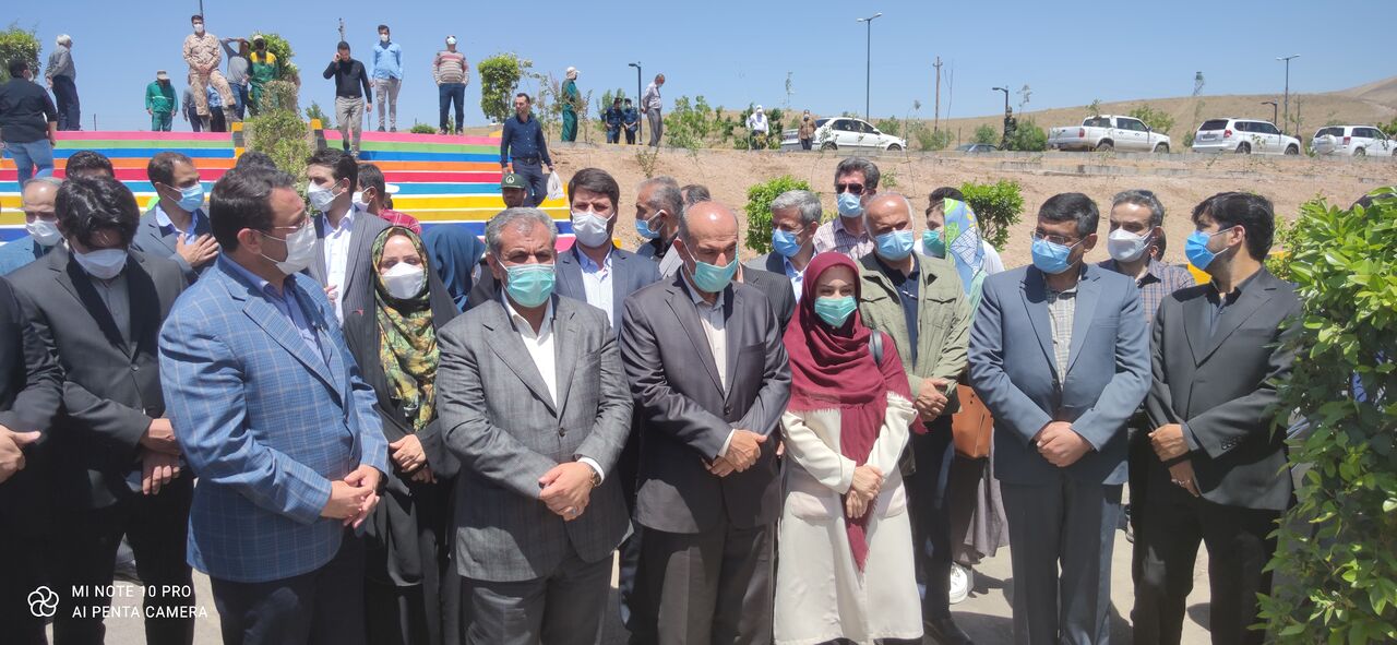 پل‌های طبیعت و سلامت قزوین به بهره برداری رسیدند