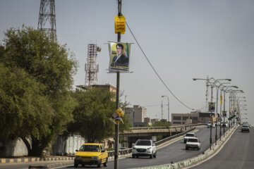 تبلیغات انتخابات ریاست جمهوری و شورای شهر در اهواز