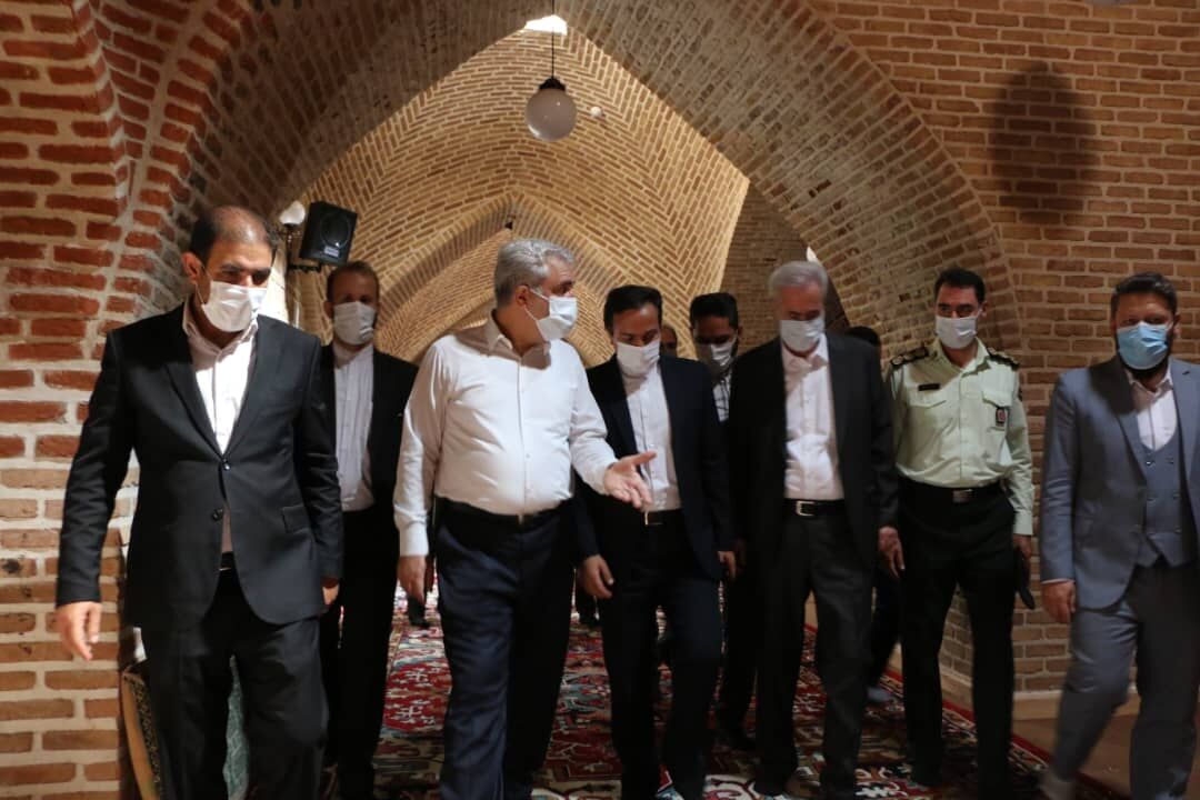 وزیر میراث فرهنگی: احیای مجموعه تاریخی حسن پادشاه تبریز کار بزرگی است