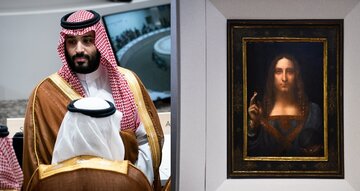 «بن سلمان» با تابلوی داوینچی روی فسادش سرپوش می‌گذارد