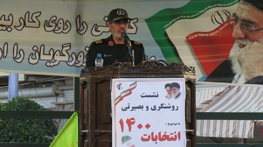جانشین فرمانده سپاه عاشورا: رای نمی‌دهم شعار دشمنان نظام است