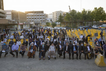 تبلیغات محیطی طرفداران نامزدهای انتخابات در کرمانشاه