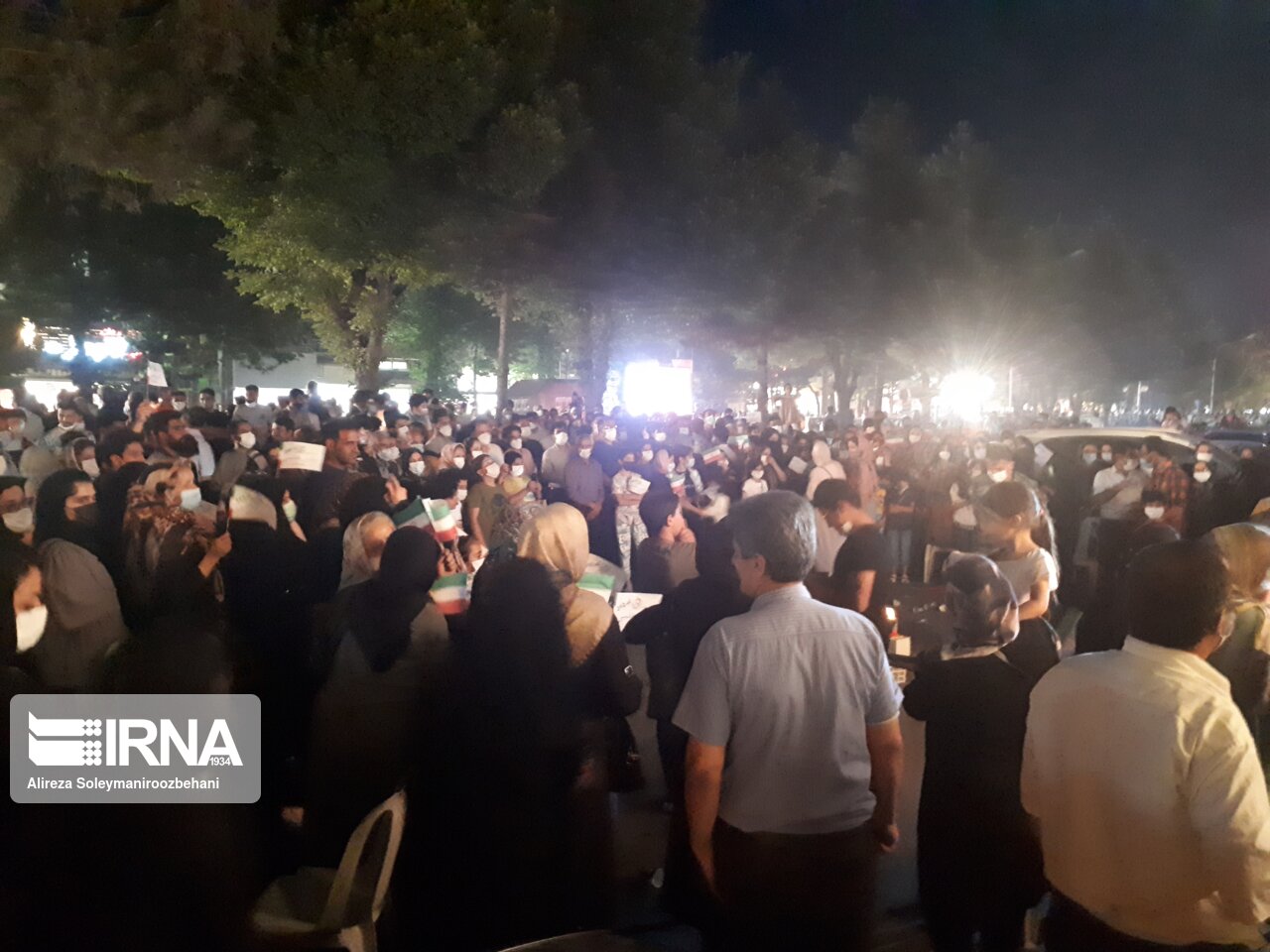 شب زنده‌داری ستادهای انتخاباتی در ورامین، قرچک و پیشوا