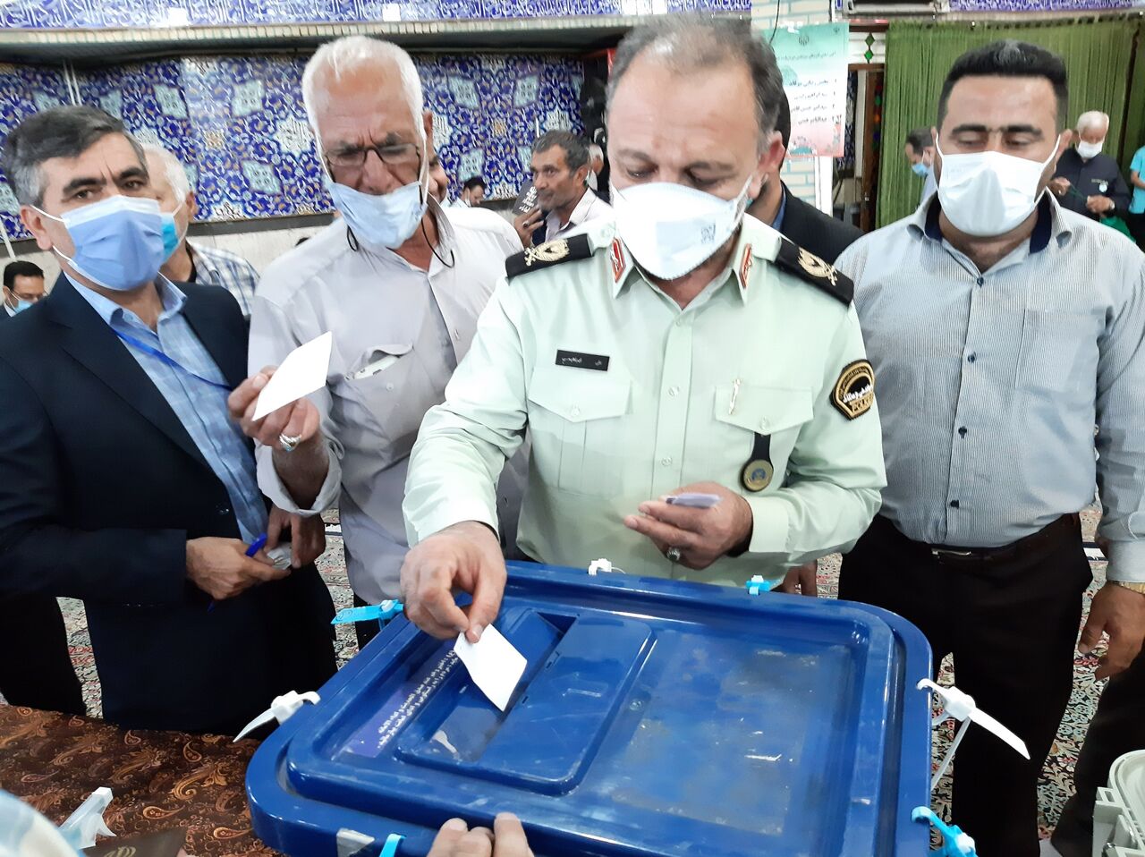 ۳۵۰۰ مامور در قزوین از صندوق های آرا محافظت می‌کنند