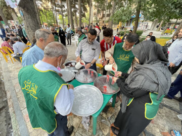 جشن هواداران رییسی پس از اعلام نتایج انتخابات