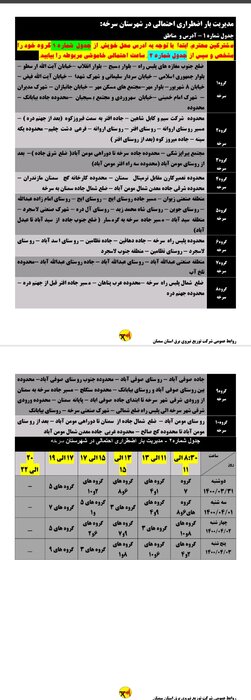 برنامه خاموشی احتمالی برق استان سمنان برای ۴ روز آینده اعلام شد