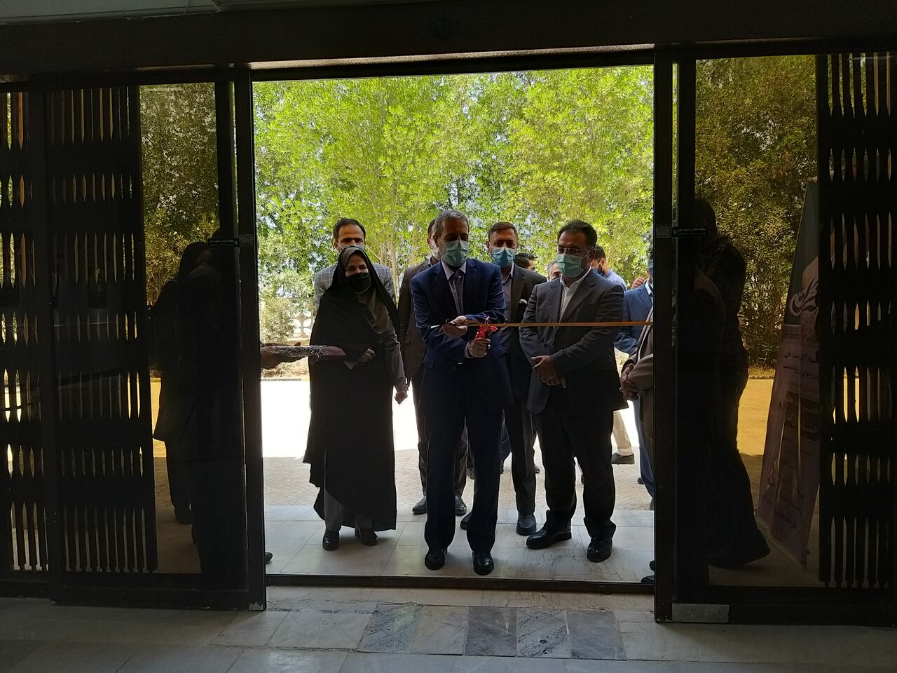 نمایشگاه جشنواره‎های تجسمی رضوی در بوشهر افتتاح شد