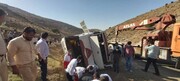 نقص فنی و ترمز اتوبوس علت حادثه برای خبرنگاران در نقده است