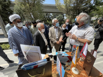 بازدید معاون پژوهش و فناوری وزارت علوم از پارک علم و فناوری جهاد دانشگاهی کرمانشاه - غلام حسین رحیمی