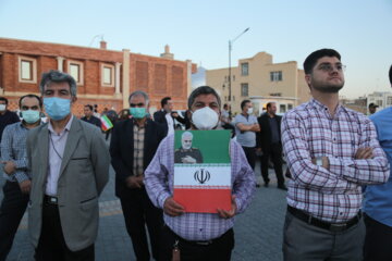 جشن شکرانه حضور در انتخابات ۱۴۰۰ در محل شهیدگاه شیخ صفی الدین اردبیلی