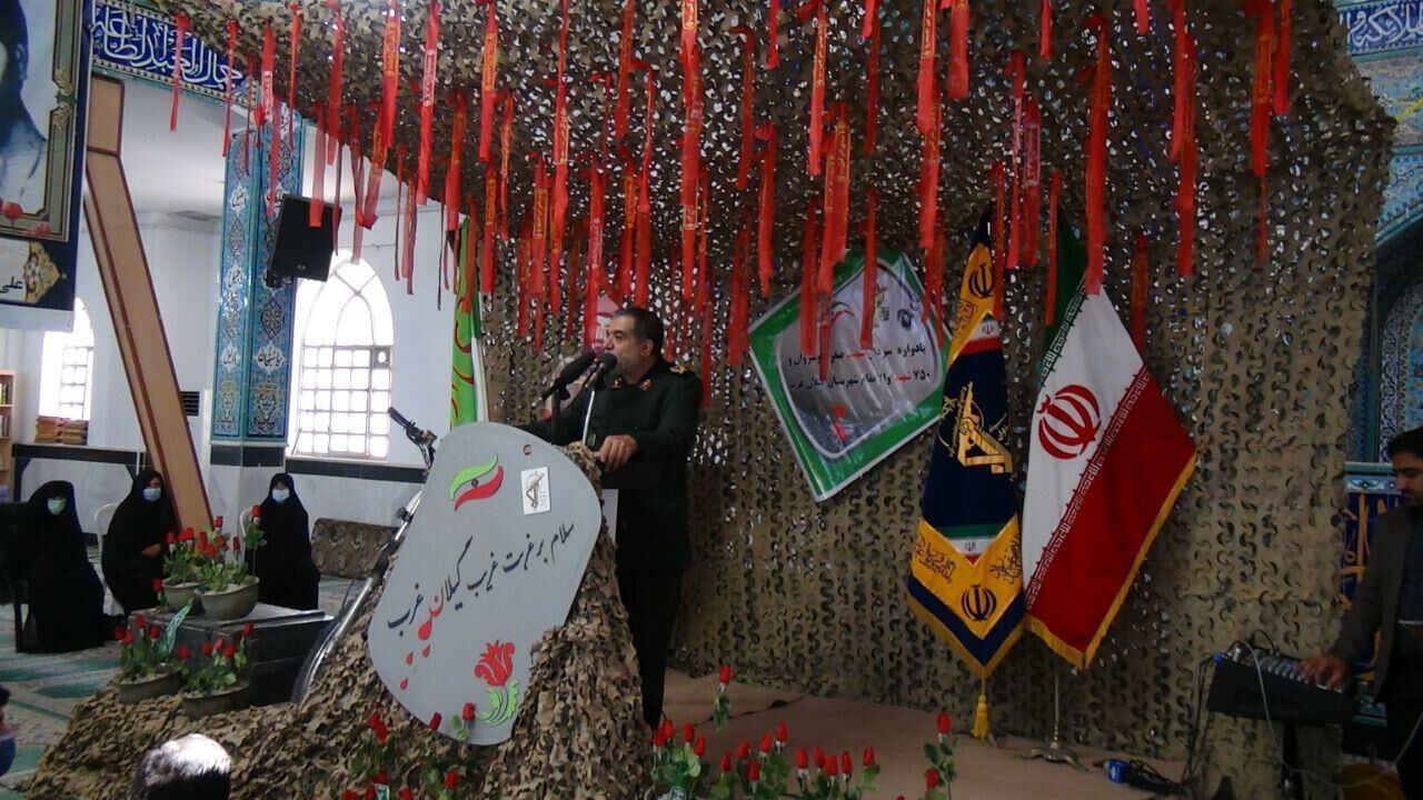 آیین بزرگداشت سی و نهمین سالگرد شهادت سردار «صفر خوشروان» برگزار شد