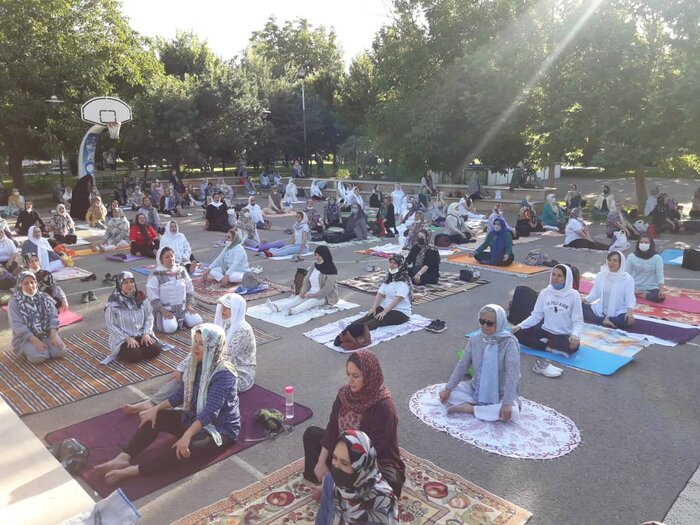 رشته یوگا در قزوین نیازمند حمایت و همراهی بیشتر مسوولان است