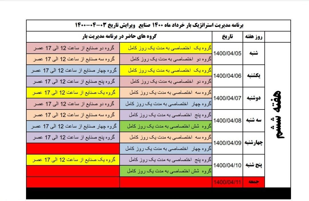 زمان‌بندی خاموشی احتمالی برق صنایع استان مرکزی اعلام شد