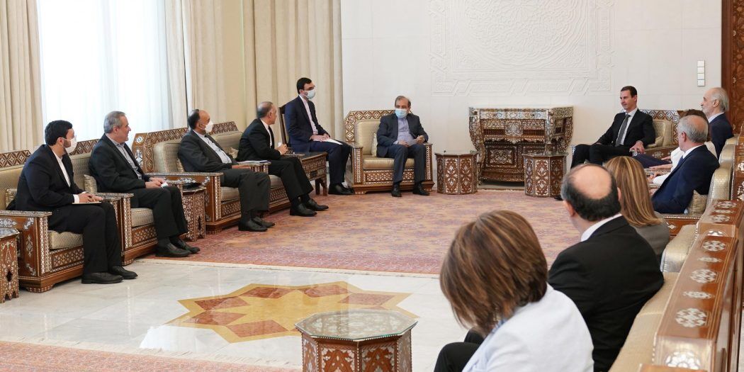 ایرانی وزیر خارجہ کے خصوصی معاون کی شامی صدر سے ملاقات