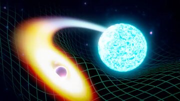 کشف سیاه چاله‌ای که ستاره‌های نوترونی را بلعید