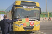 اتوبوسرانان حرفه‌ای مشهد مسابقه دادند