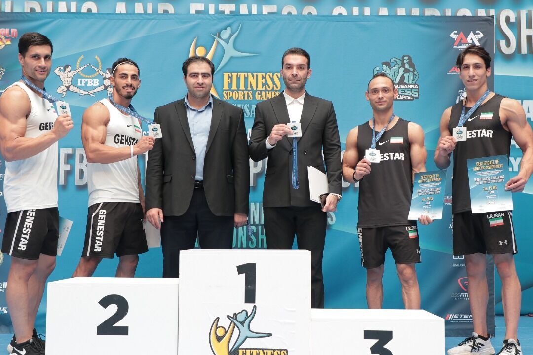 Iran Fitness Challenge team runner-up in Spain