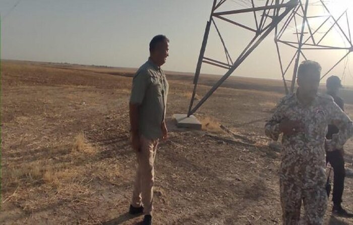 حشد الشعبی حمله داعش به تاسیسات برق در شمال عراق را خنثی کرد