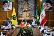 سفير تونس بطهران يلتقي ممثل الولي الفقيه في شؤون الحج