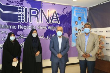 بازدید مدیرکل امورمالیاتی هرمزگان از خبرگزاری ایرنا