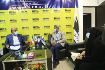 بازدید مدیرکل امورمالیاتی هرمزگان از خبرگزاری ایرنا