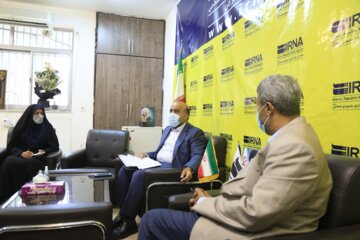 بازدید مدیرکل امورمالیاتی هرمزگان از خبرگزاری ایرنا